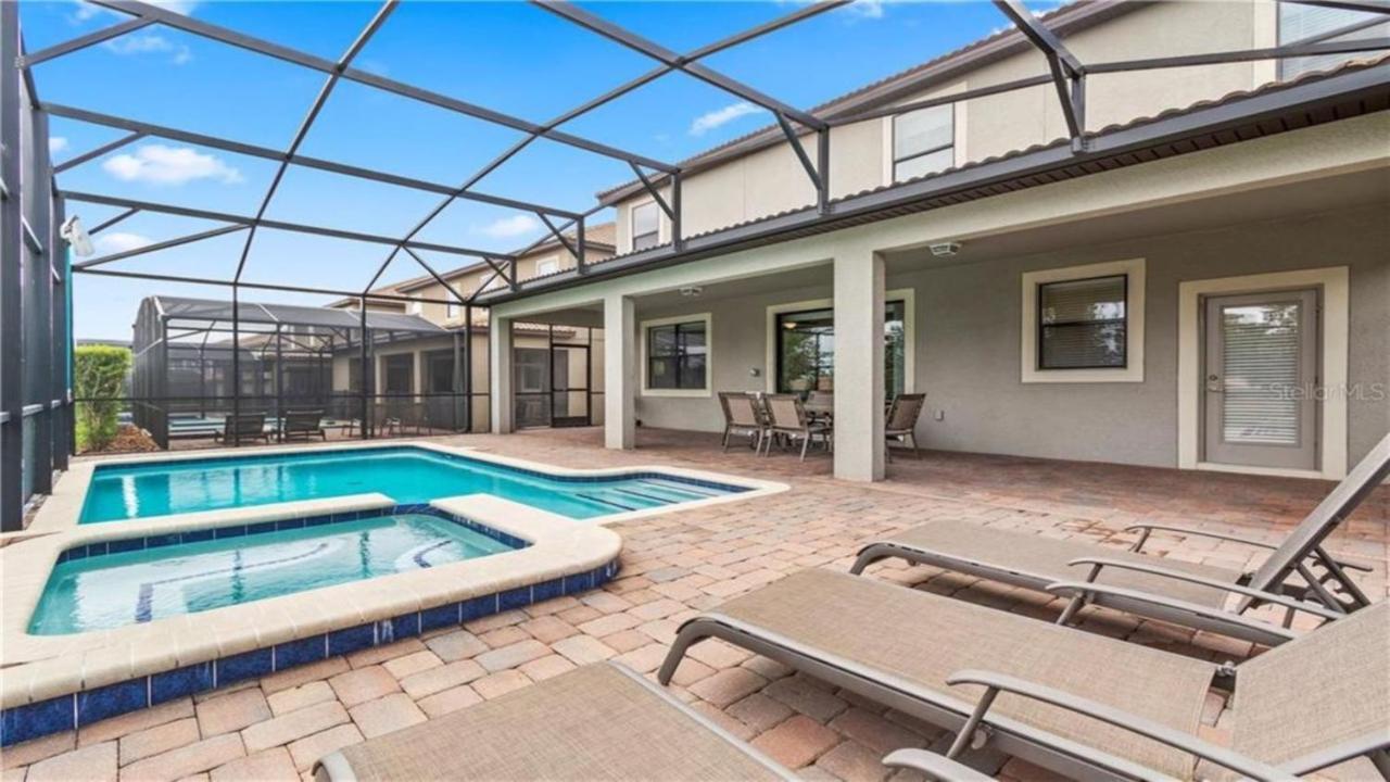Rolling Skies 9Br Pool & Spa Near Disney Davenport Exterior foto